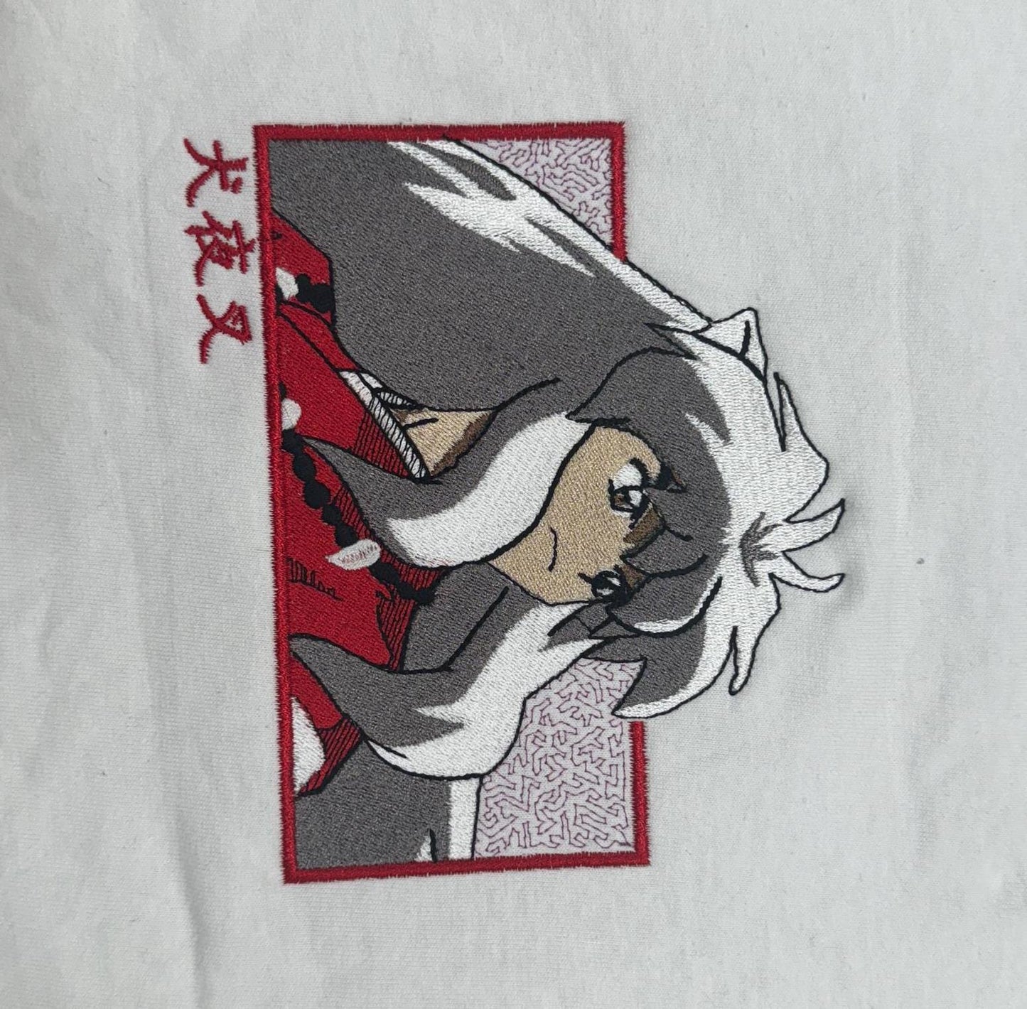 Personalized Anime Hoodie Embroidered Clothing/Sweater Demon Dog
