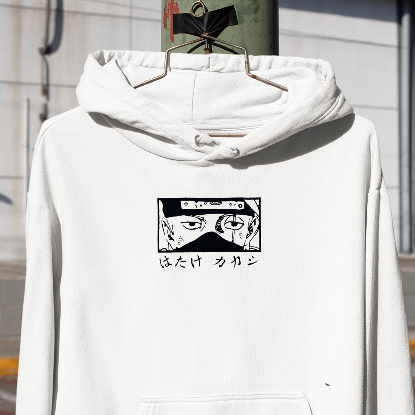 Personalized Embroidered Anime Hoodie Handmade Ninja, Perfect Gift Idea