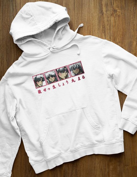 Sesshomaru Hoodie Embroidered Clothing/Sweater Sesshomaru Demon, Sesshomaru anime Hoodie