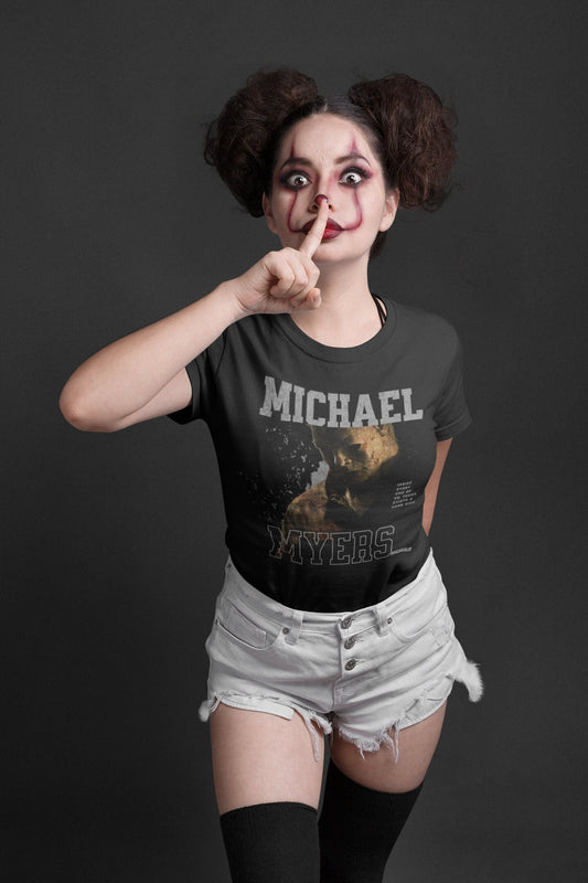 Michael Myers Shirt Men's/Women's Halloween Comfort Colors Shirt, Horror Movie Shirts Halloween Scary Horror Slasher Movie Franchise Shirt