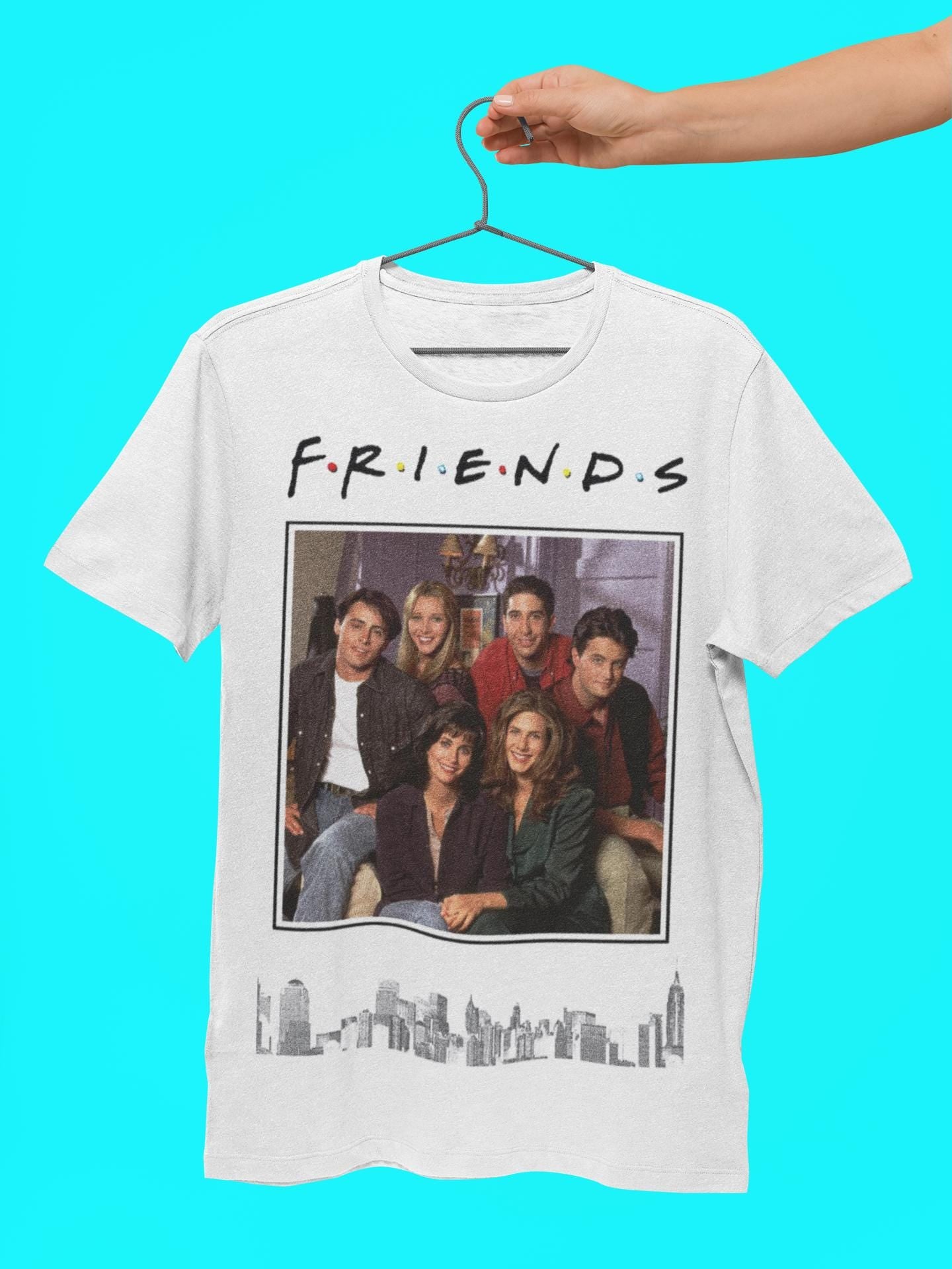 Friends vintage tee shirt-Christmas gift- Reto 90s tee