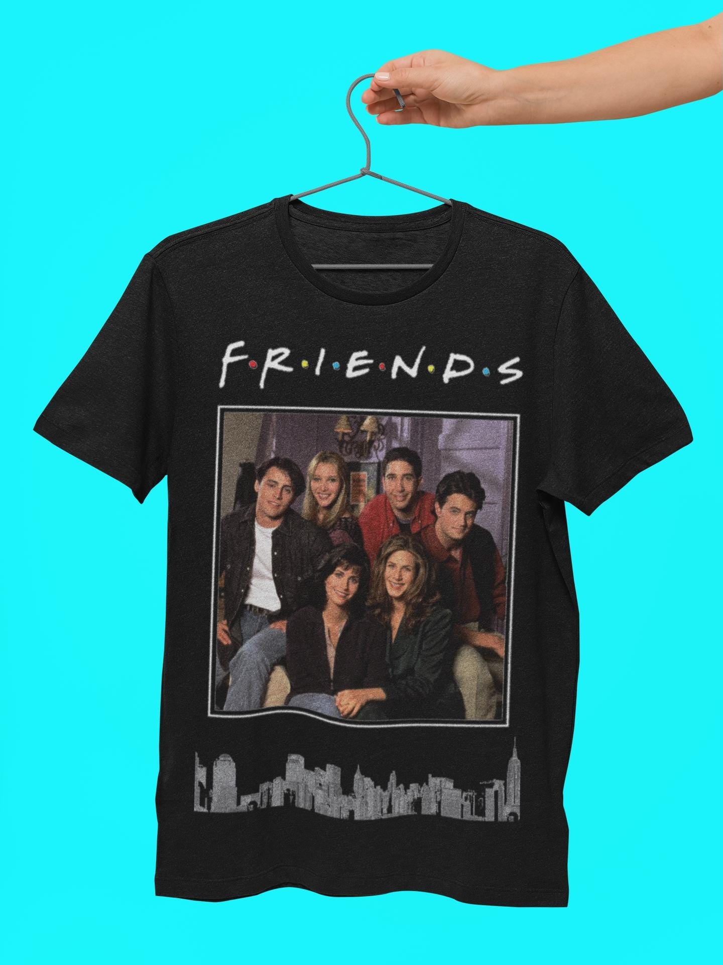 Friends vintage tee shirt-Christmas gift- Reto 90s tee